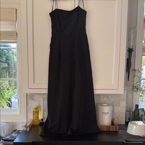 Molly Elegant spaghetti strap Black Jumpsuit